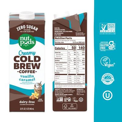 Pop & Bottle  Vanilla Cold Brew Latte - organic, dairy free, whole30