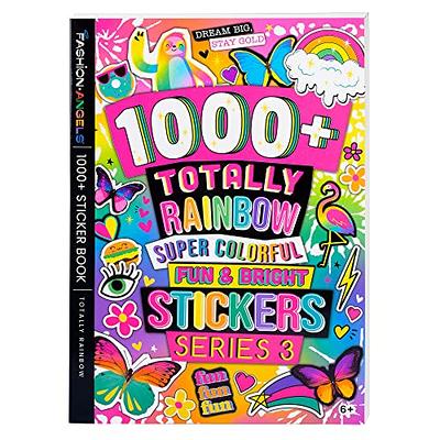 Fashion Angels 1000+ Totally Rainbow Colorful Fun Craft Stickers for  Scrapbooks, Planners, Gifts and Rewards, 40-Page Sticker Book for Kids Ages  6+ and Up - Yahoo Shopping