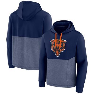 New Era Chicago Bears Womens Navy Blue Triblend Hooded Sweatshirt in 2023