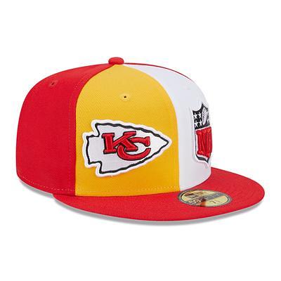 Men's New Era Stone/Red Kansas City Chiefs 2023 NFL Draft on Stage 59FIFTY Fitted Hat