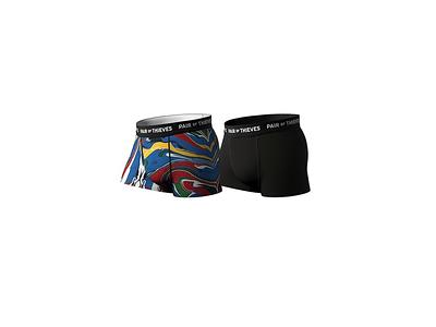 Pair of Thieves Men’s Super Fit Slim Boxers, 3 Pack Underwear, AMZ Exclusive