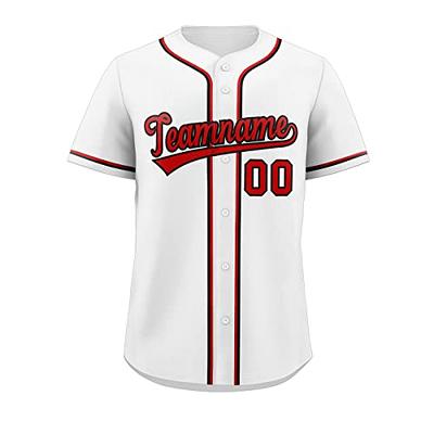 Custom Baseball Jersey Stitched Personalized Baseball Shirts Sports Uniform  for Men Women Boy 