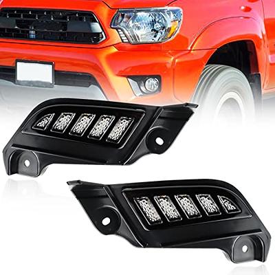 Sequential Amber LED Side Marker Light Front Bumper Turn Signal