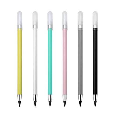 6 Pcs multicolour, Inkless Pencils Eternal, Everlasting Pencil