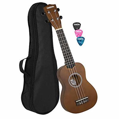 CHENGU Nylon Ukulele Strings with Felt Ukulele Picks for Soprano (21 Inch)/  Concert (23 Inch)/ Tenor (26 Inch) Ukulele (5 Sets String, 10 Felt Picks) -  Yahoo Shopping