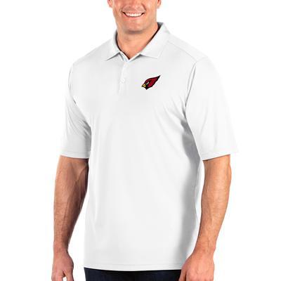 Arizona Cardinals Antigua Nova Polo - Black/Steel