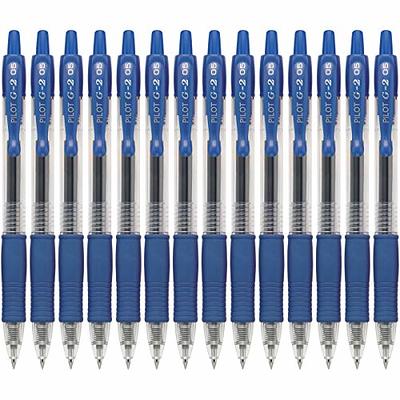 Pilot G2 Premium Gel Ink Pens, Extra Fine Point (0.5mm), Navy, 14