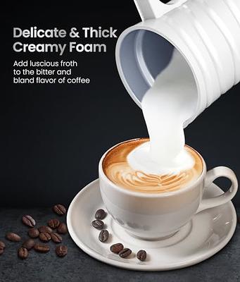 NEW Automatic Hot and Cold Milk Frother Warmer for Latte, Foam