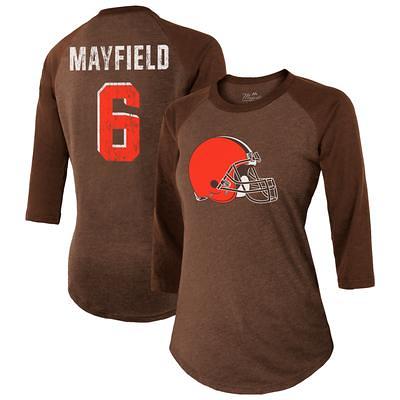 Baker Mayfield Cleveland Browns Autographed White Nike Limited Jersey