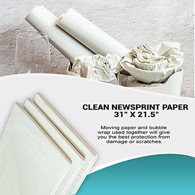 APQ White Newsprint Packing Paper for Shipping 31” x 21.5”, Pack of 125 Moving  Paper Packing Sheets, 5 lbs Newsprint Paper for Packing, Wrapping, Shipping Paper  Sheets, Packaging Paper For Moving - Yahoo Shopping