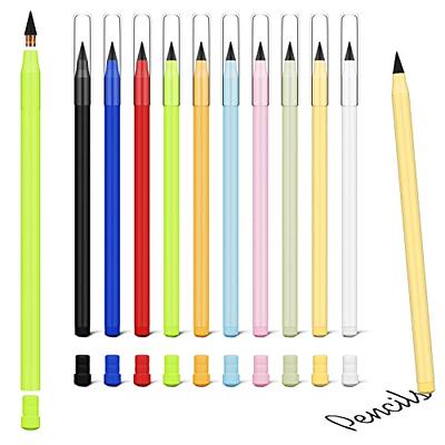 Wovilon Inkless Pencils Eternal, Everlasting Pencil,Unlimited Writing, Reusable Infinity Pencil, No-Sharpening Pencils for Kids Student Writing Sketch