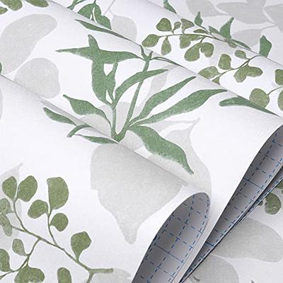 Vintage Green Floral Wallpaper Peel And Stick Textured Boho Flower Contact  Paper Retro Self Adhesive Removable Vinyl Roll Daisy Leaf Mural Forest