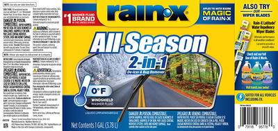 Rain-X All Season 2-in-1 Windshield Washer Fluid - Yahoo Shopping