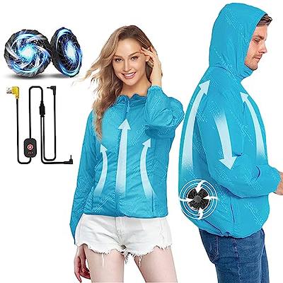 NJDGF Air Conditioned Jacket With Fans - Cooling Vest For Men Women With 3  Speed Adjustable Cool Clothes For Hot Weather Work - Yahoo Shopping