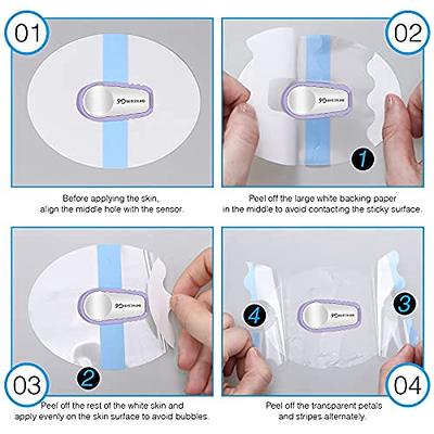 Skin Grip CGM Patches for Guardian Sensor 3 (20-Pack), Waterproof and  Sweatproof for 10-14 Days, Pre-Cut Adhesive Tape, Continuous Glucose  Monitor Protection(Clear)