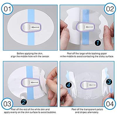 Dexcom G6 Adhesive Patches - 30 Pack Waterproof & Skin Friendly Overpatch  CGM Sensor Cover Stickers for G6 