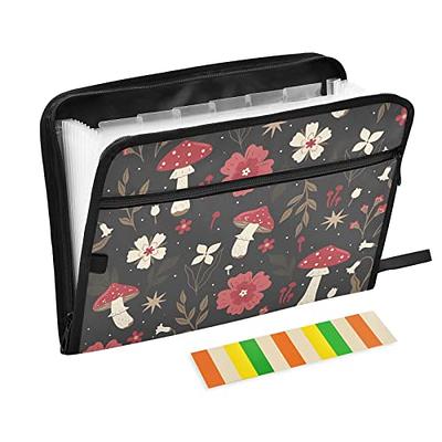 13 Pockets File Document Organizer with Sticky Labels Expanding File Folder Accordion File Folder Document Organizer Expanding Zip File Folder Letter