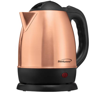 Better Chef 1.7 Liter Cordless Electric Glass And Stainless Steel Tea Kettle  - Office Depot