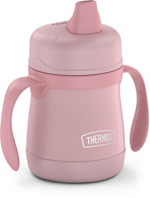 PINK THERMOS 12 OZ SIPPY CUP