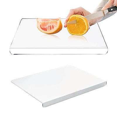 Acrylic Cutting Boards For Kitchen Counter, Clear Cutting Board For Kitchen  With Lip With Non Slip Transparent Chopping Board For Counter Countertop  Protector Home Restaurant (24 x 16 inch) - Yahoo Shopping