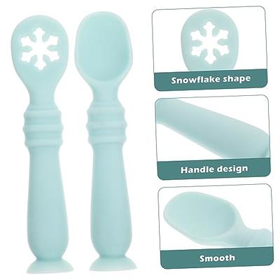 Totority 4 pcs eating training spoon baby silicone spoon silicone ladle  spoon kids spoons infant silicone spoon baby spoons self feeding 6 months  Newborn training spoons baby tableware - Yahoo Shopping