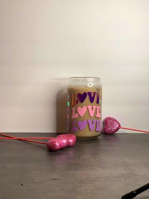 Personalized Soda Can Glass, Iced Coffee Cup With Bamboo Lid + Glass Straw,  Eco Bridesmaid Gifts, Tumbler Alternative, Reusable Gift For Her - Yahoo  Shopping