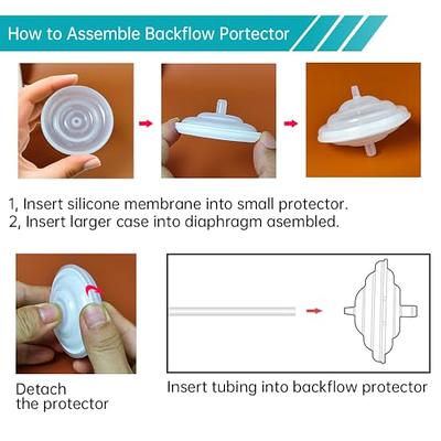 Backflow Protector for Handsfree Cup [Pack 1]