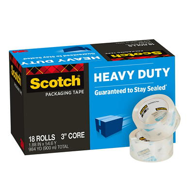 Scotch - 3850 Shipping Packaging Tape, 2 x 27.7YD - 6 Rolls w