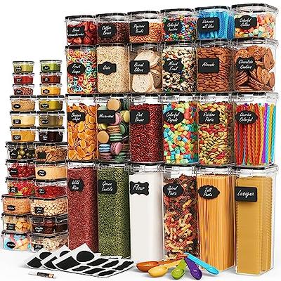 Chef's Path Airtight Food Storage Container Set - 24 Piece, Kitchen &  Pantry Organization, BPA-Free, Plastic