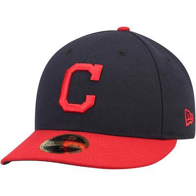 Men's Atlanta Braves New Era Navy/Red Home Authentic Collection On-Field  59FIFTY Fitted Hat