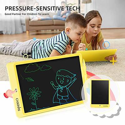 PYTTUR LCD Writing Tablet for Kids 10 Inch Colorful Toddler Doodle Board Drawing  Tablet Reusable Electronic Drawing Pads Educational and Learning Toy Gift  for 3-8 Years Old Boy and Girls 