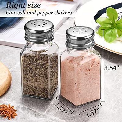 Salt And Pepper Shakers Set, Kitchen Decor, Glass Salt And Pepper Shakers  Set, Cute Salt Shaker O