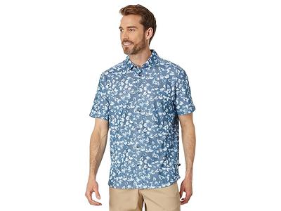 Men's Tommy Bahama White Syracuse Orange Tropic Isles Camp Button