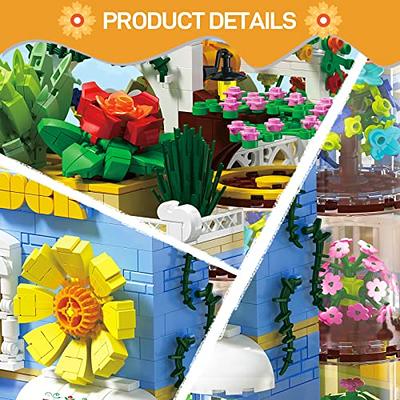 Insgen Micro-Particle Succulent Flower House Building Blocks Set for  Adults, 2091 Pcs Mini Street Ideas Model Bricks Birthday Gift Friends House  Playset Toy for Girls 6-12 - Yahoo Shopping