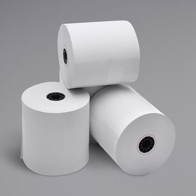 Point Plus 3 1/8 x 230' Thermal Cash Register POS Paper Roll Tape - 50/Case