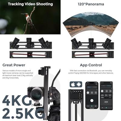 NEEWER ER1 Motorized Carbon Fiber Camera Slider - NEEWER