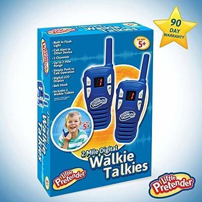 Walkie Talkies, Compact, 16-Mile Range, 3-Pk.