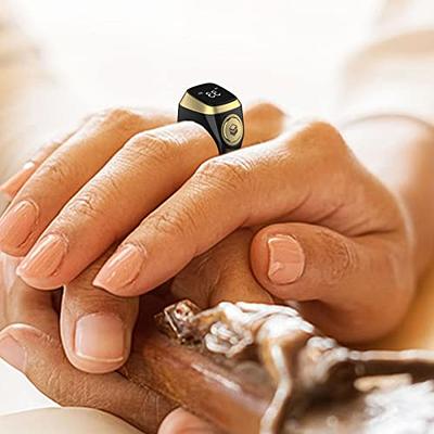 Gentle Smart Rings for Men,Finger Counter Rechargeable LED Finger