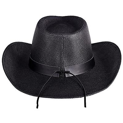 Panitay 3 Pcs Cowboy Accessories for Men Including Western Buckle Belt Hat  Band for Cowboy Hat Vintage Bolo Tie (No Hat)