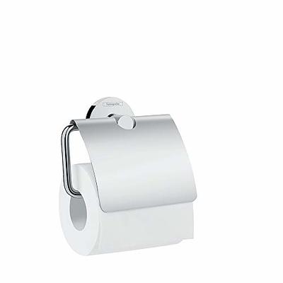 Heioov Toilet Paper Holder Stand with Shelf, Free Standing Toilet Paper  Roll Dispenser Holds 3 Big Rolls of Jumbo Mega Paper, for RV B