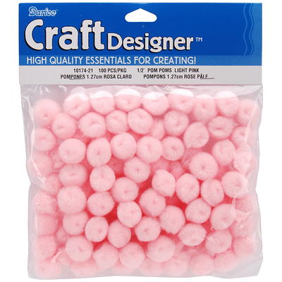 Colorations Glitter Pom-Poms - 300 Pieces