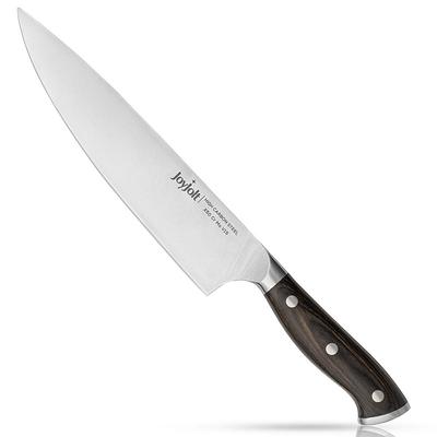 Zakarian by Dash 7 Chef Grade German Steel Rocking Chef Knife with Sheath  for Chopping and Slicing - Blue - Yahoo Shopping