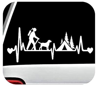 Logo Sticker - Camping With Dogs