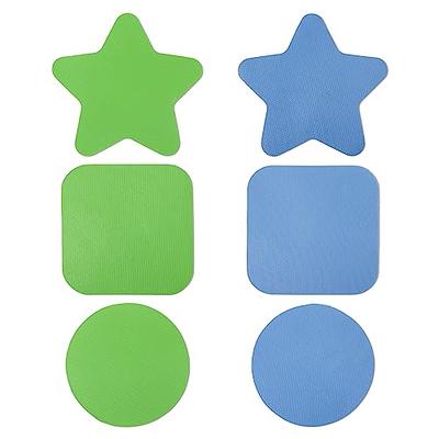 4pcs Jar Opener Gripper Pads,multi-purpose Rubber Jar Grippers Non Slip  Kitchen Coasters Jar Lid Grip Pad Bottle Opener (light Blue, Green)