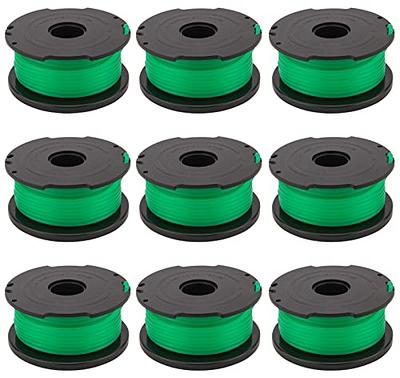 Hechuang 9 Pack Weed Eater Spool Spool Replacement for Black+