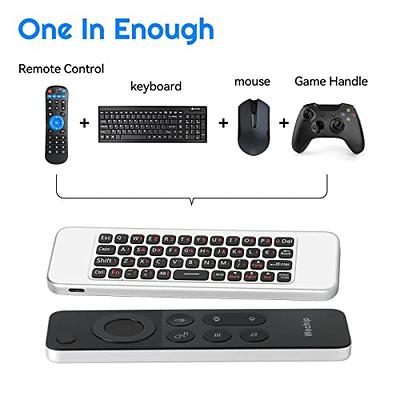 WeChip W3 Air Mouse 4-in-1 W3 Voice Remote 2.4g Wireless Remote Control for  Nvidia Shield/Android Tv Box/PC/Projector/HTPC/All-in-one PC