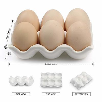 SEESPRING Egg Holder for Refrigerator, 18 Egg Container For Refrigerator,  Egg Fresh Storage Box for Fridge, Egg Storage Tray Organizer Bin, Clear  Plastic Storage Container (1 Layer) - Yahoo Shopping