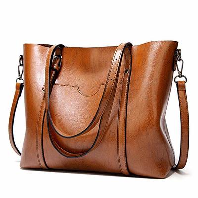  Pahajim Women Fashion Handbags set 4pcs PU Leather