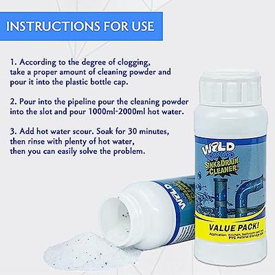  Clogless Quick Sink And Drain Powder, Powerful Kitchen