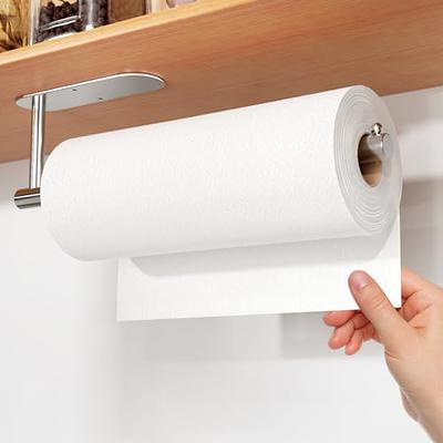 Fenyiti Kitchen Paper Towel Holder Under Cabinet with Damping